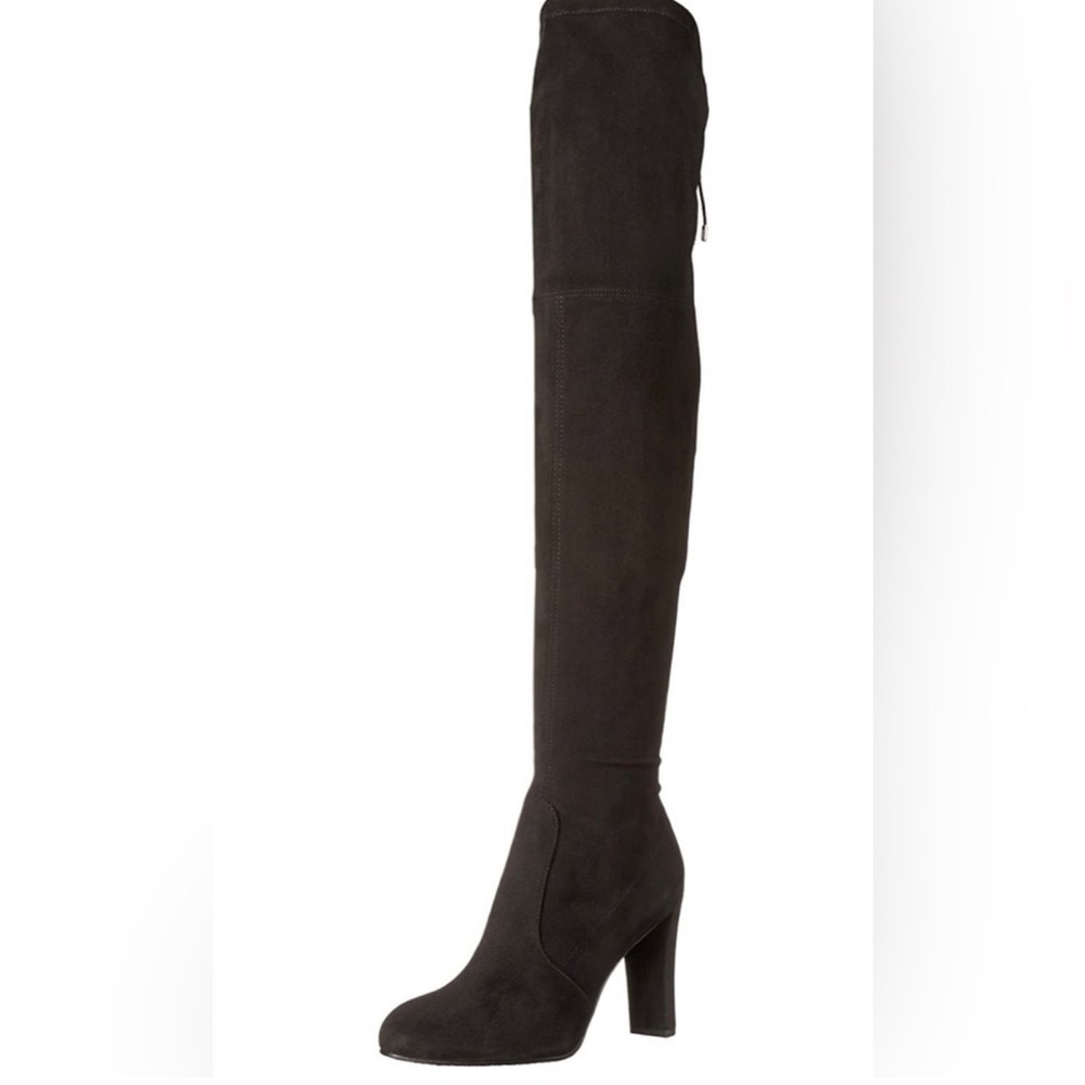 New Sam Edelman Women's Kent Black Suede Boot Size 7.5